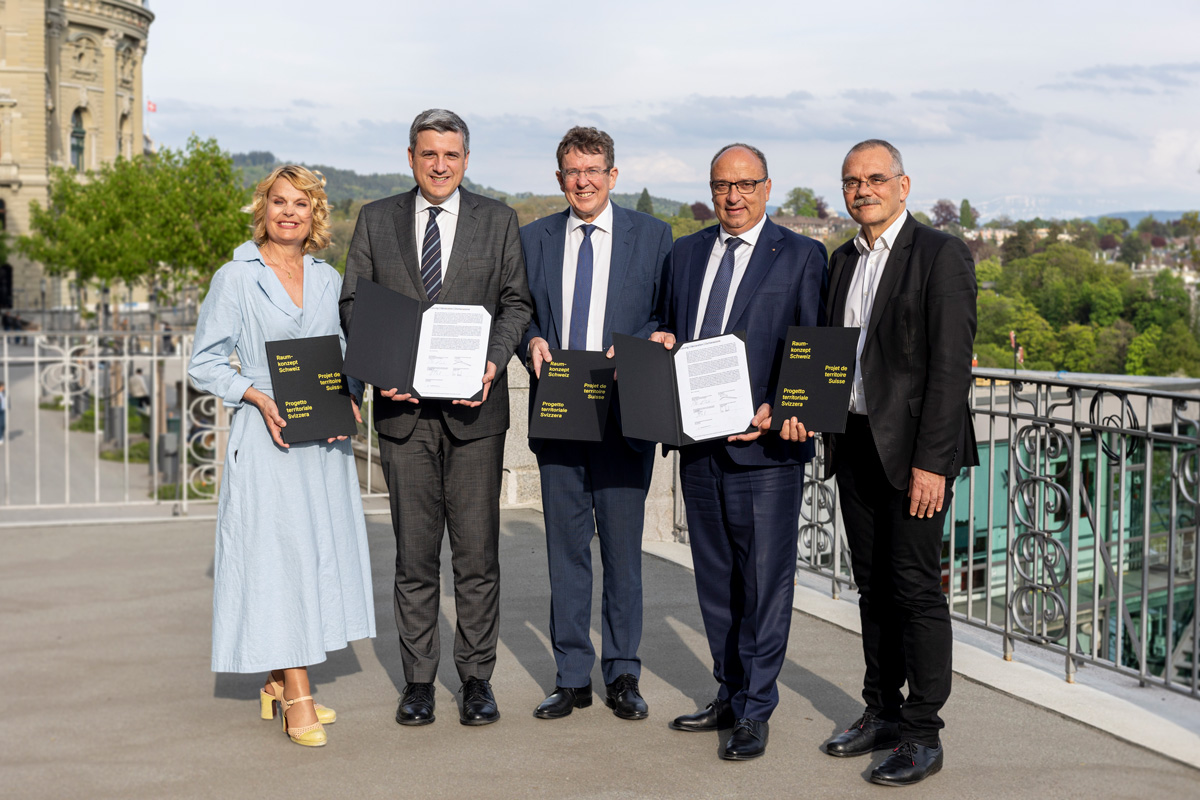 Projet de territoire Suisse: le cadre est posé pour la mise en œuvre